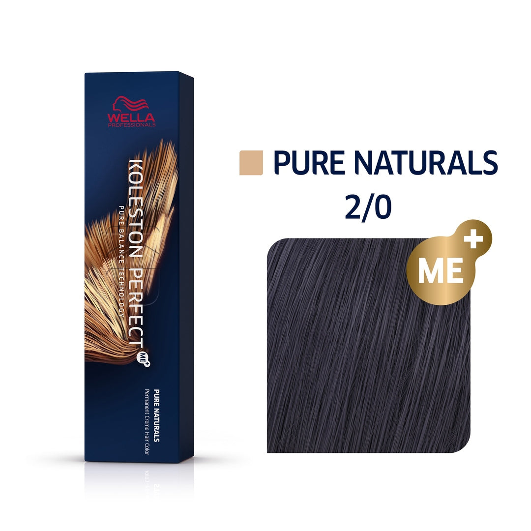 Wella Koleston Perfect Me+ Pure Naturals 2/0 Black