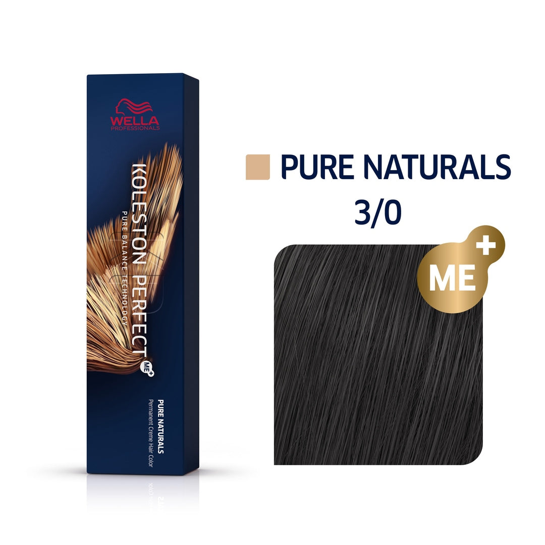 Wella Koleston Perfect Me+ Pure Naturals 3/0 Dark Brown