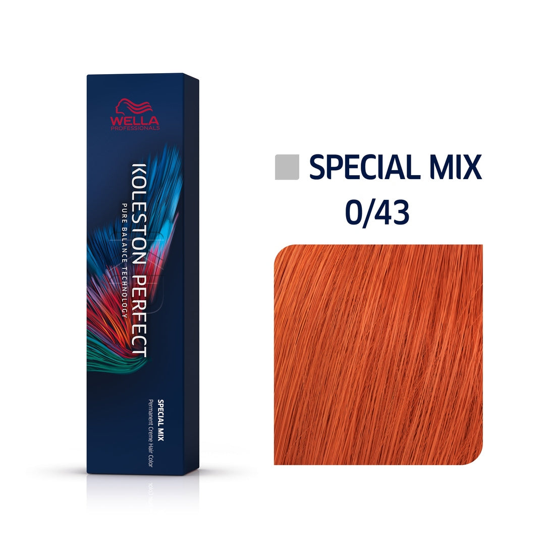 Wella Koleston Perfect Me+ Special Mix 0/43 Red - Gold