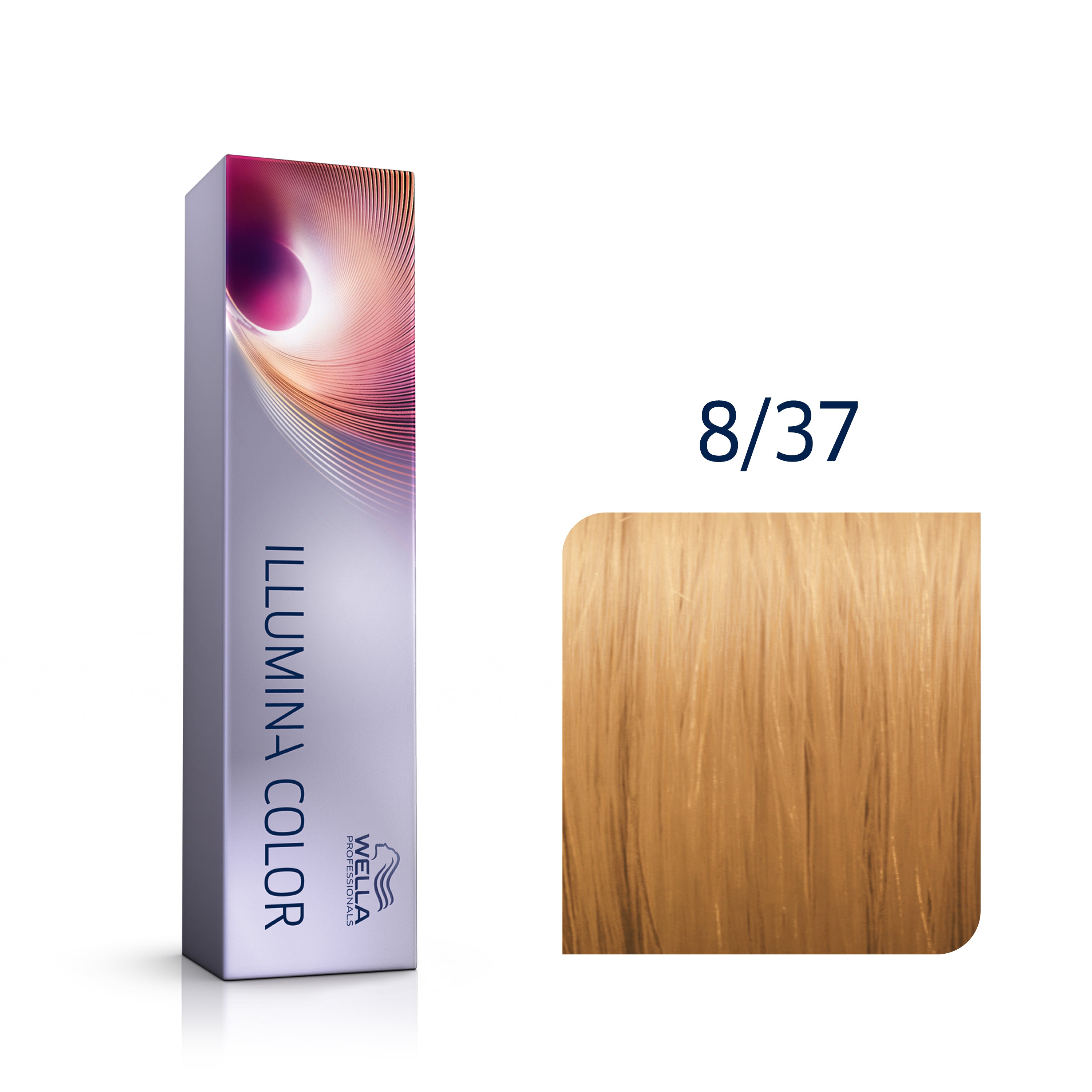 Wella Professional Illumina 8/37 Ljusguld Brun Blond 60 ml